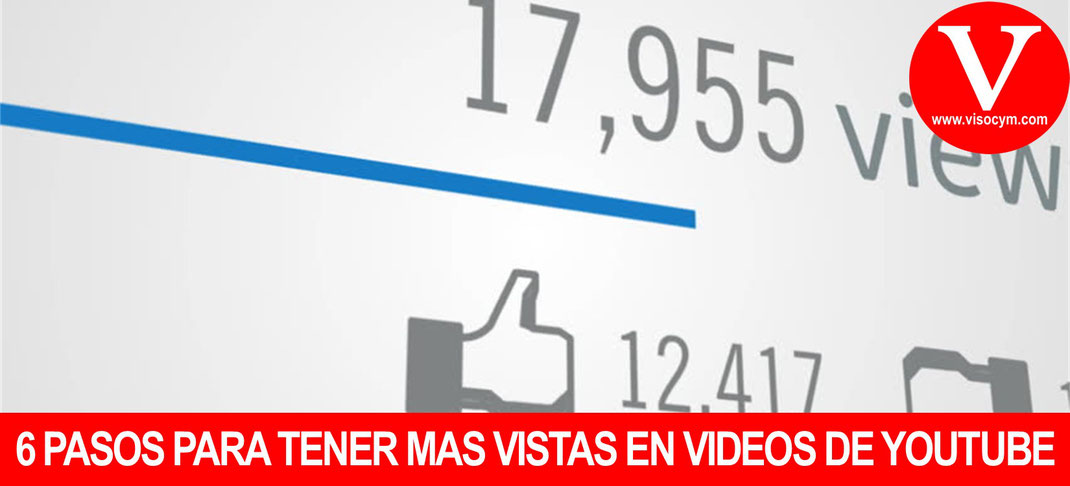 6 Pasos para tener mas vistas en videos de YouTube