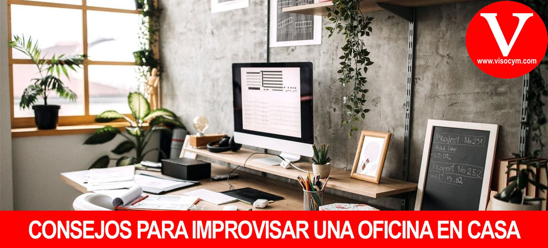 9 Consejos para improvisar oficinas para trabajar desde casa