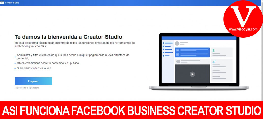 ASI FUNCIONA FACEBOOK BUSINESS CREATOS STUDIO