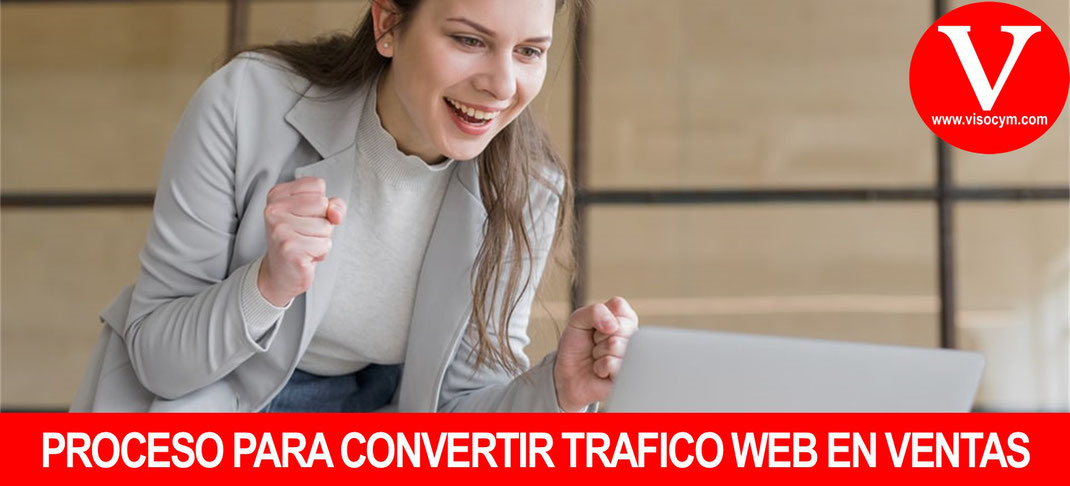 PROCESO PARA CONVERTIR TRAFICO WEB EN VENTAS