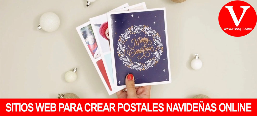 Sitios web para crear tarjetas o postales navideñas online