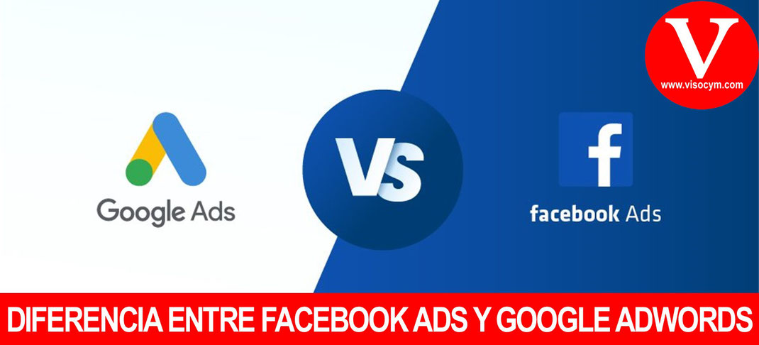 Diferencia entre Facebook Ads y Google Adwords