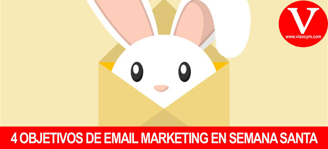 4 Objetivos de email marketing en SEMANA SANTA