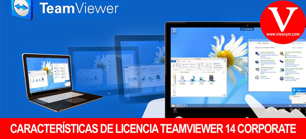 Características de Licencia TeamViewer 13 Corporate