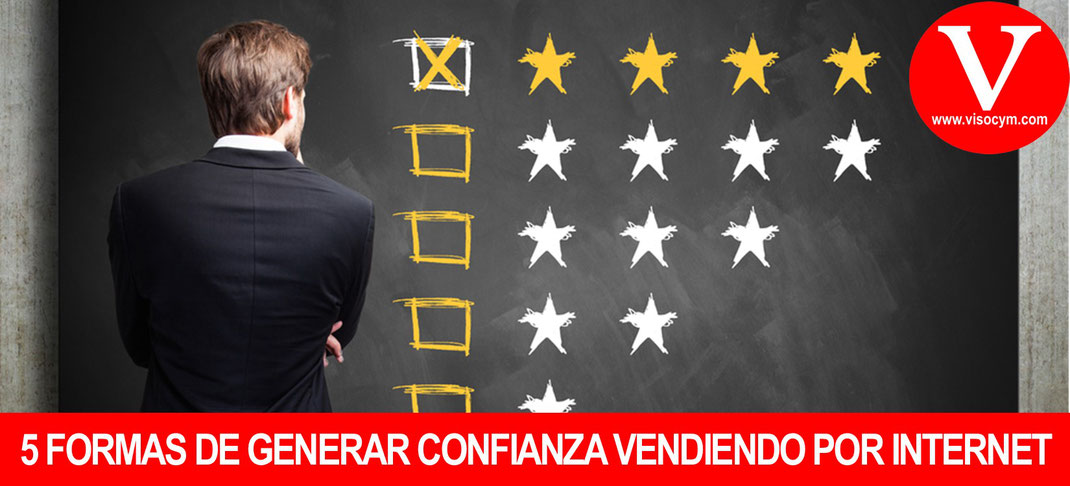 5 Formas de generar confianza vendiendo por internet