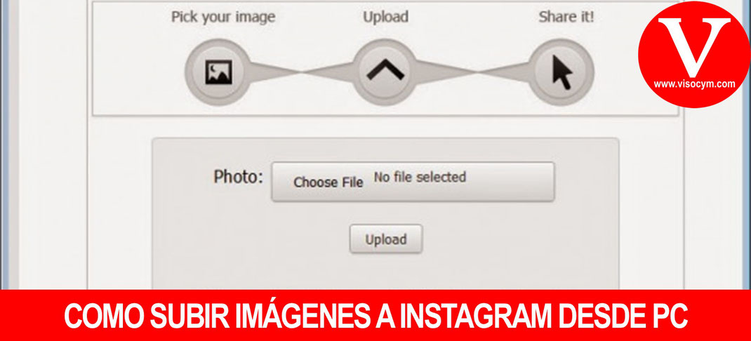 Como subir fotos a instagram desde una computadora