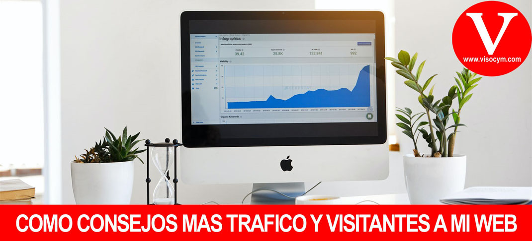 Como conseguir mas trafico y visitantes a mi pagina web