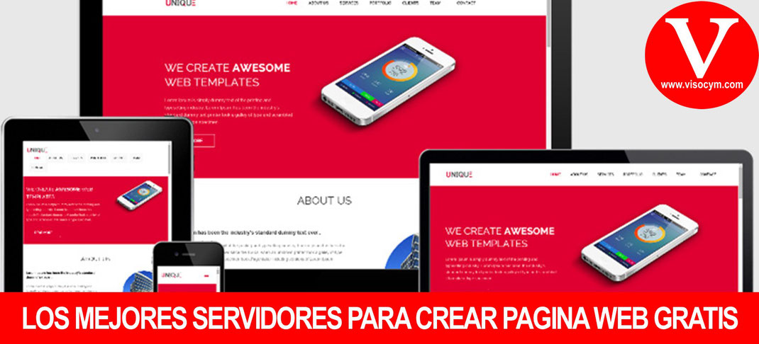 Los Mejores servidores para crear pagina web Gratis