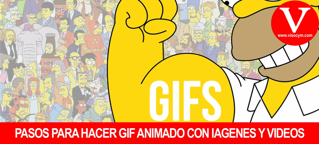 Pasos para hacer GIF animados con imágenes y videos
