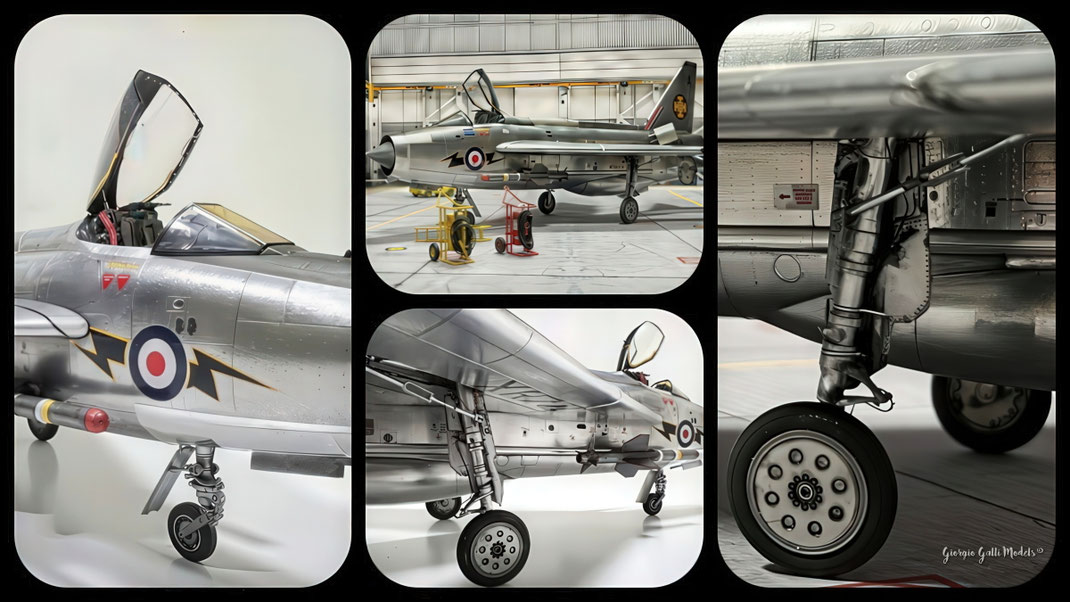 MWP Project : "Lightning" - English Electric Lightning F/3 - Trumpeter kit 1/32 scale model