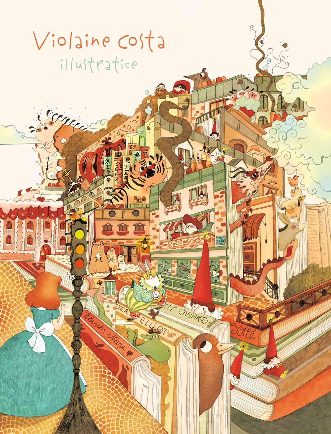 VIOLAINE COSTA ILLUSTRATRICE ILLUSTRATION mairie de paris ALBUM JEUNESSE