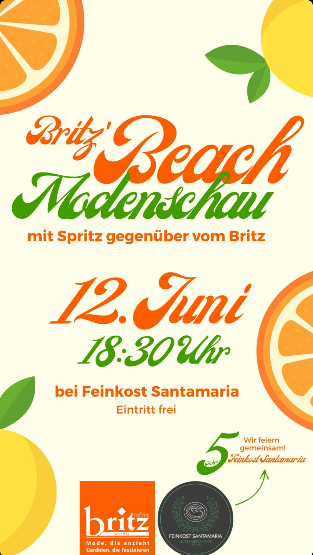 Britz Mode Santamaria spritz trinekn trebur weine trebur wein trinken