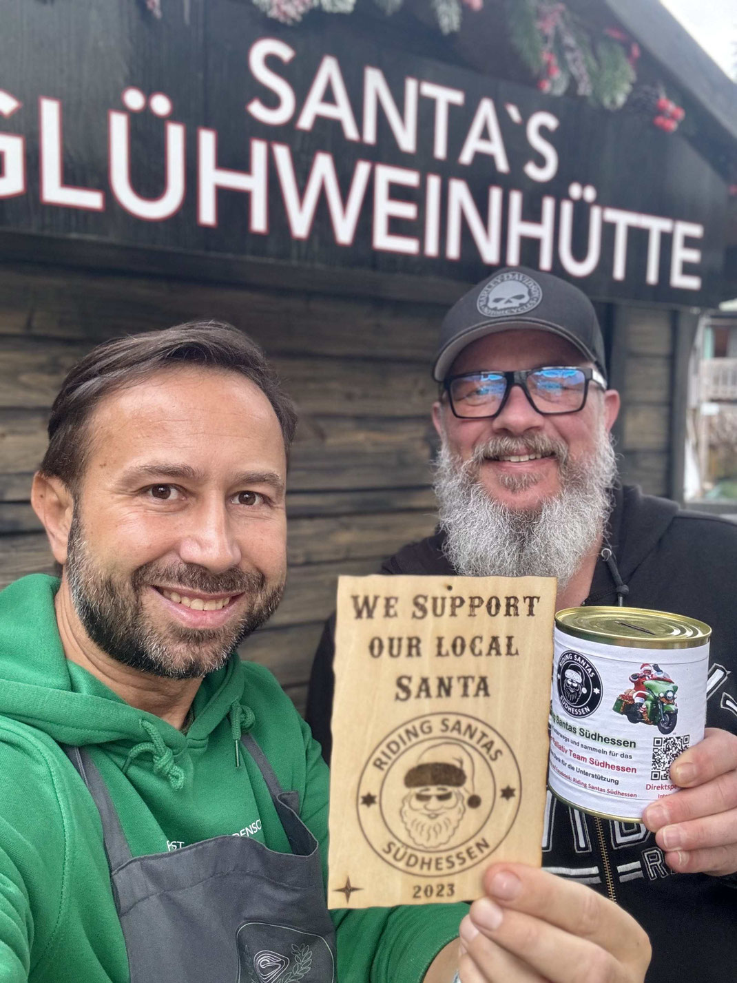 Riding Santas südhessen beste glühwein in trebur Glühweinhütte trebur nauheim Astheim Geinsheim glühwein trebur
