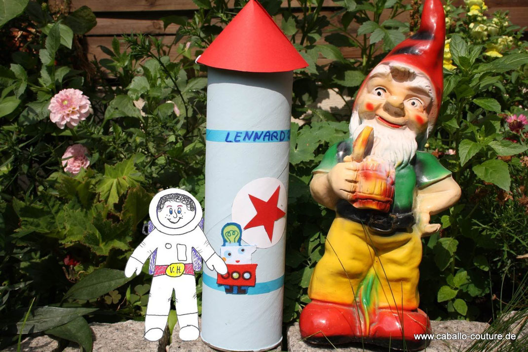 DIY, Basteln, Basteln mit Kindern, Caballo Couture, Astronaut, Rakete basteln, Rakete, Kindergeburtstag, Eltern Kind Projekt, Astronaut; Astronaut Köln