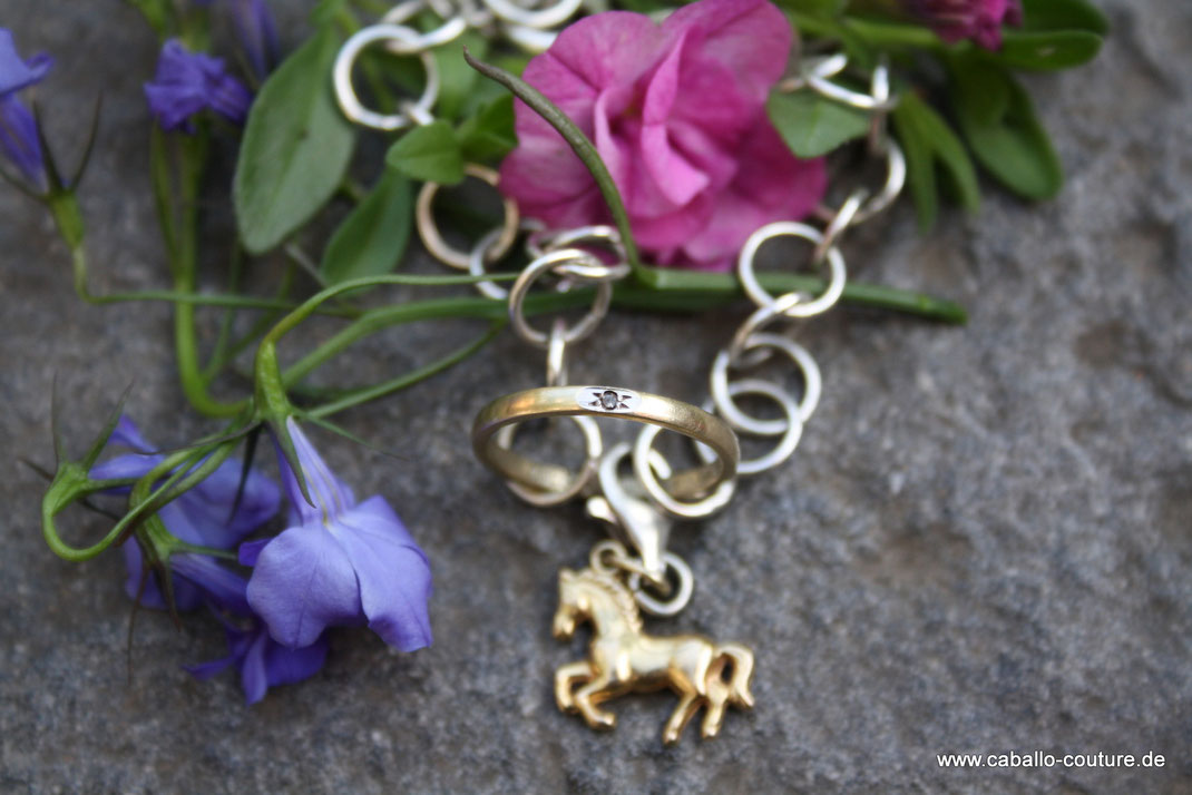 Caballo Couture; Schmuck; Upcycling Schmuck; Schmuck umarbeiten; Schmück ändern; Erinnerungstück; Erbstück; alten Schmuck ändern