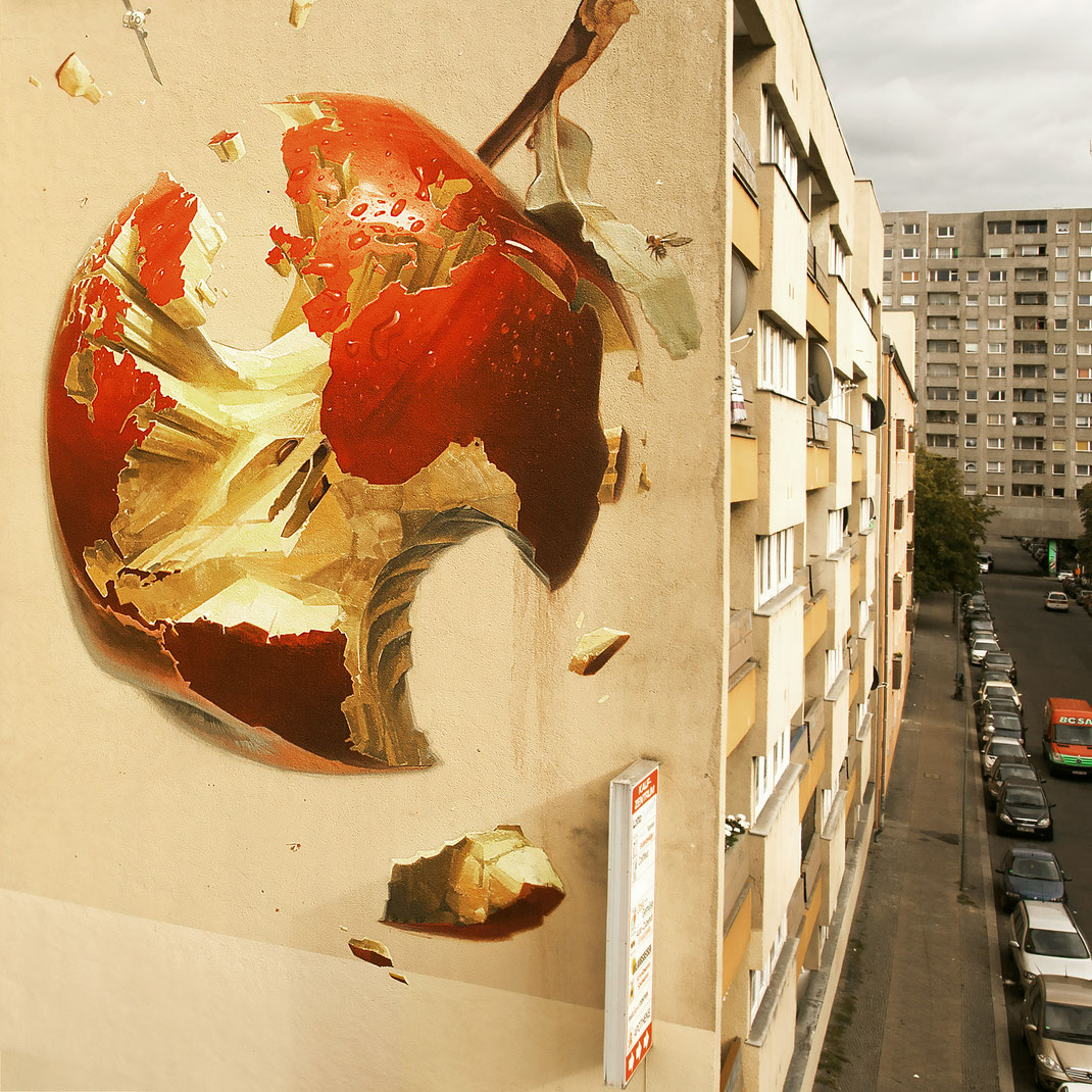 WES 21 / Wes21 x Onur / Schwarzmaler / Mural / Kunst am Bau