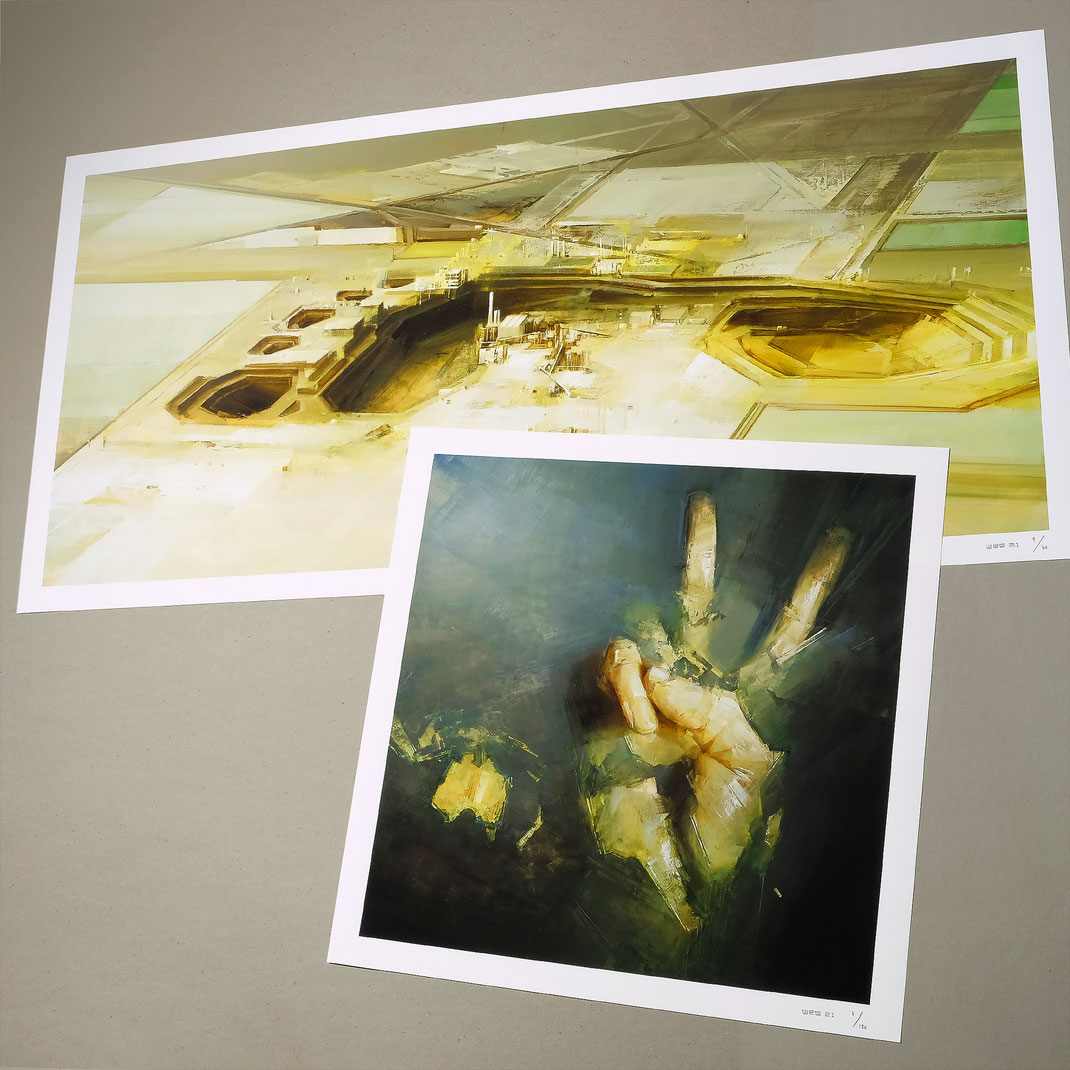 WORLD PEACE III / WES 21 / Wes21 / Remo Lienhard / Schwarzmaler / Contemporary Art / Oil Painting