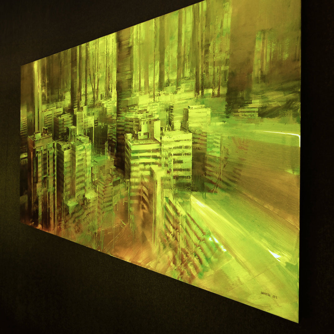 REWILD / WES 21 / Remo Lienhard / Schwarzmaler / contemporary artwork / original painting / copyright / all rights belong to the artist