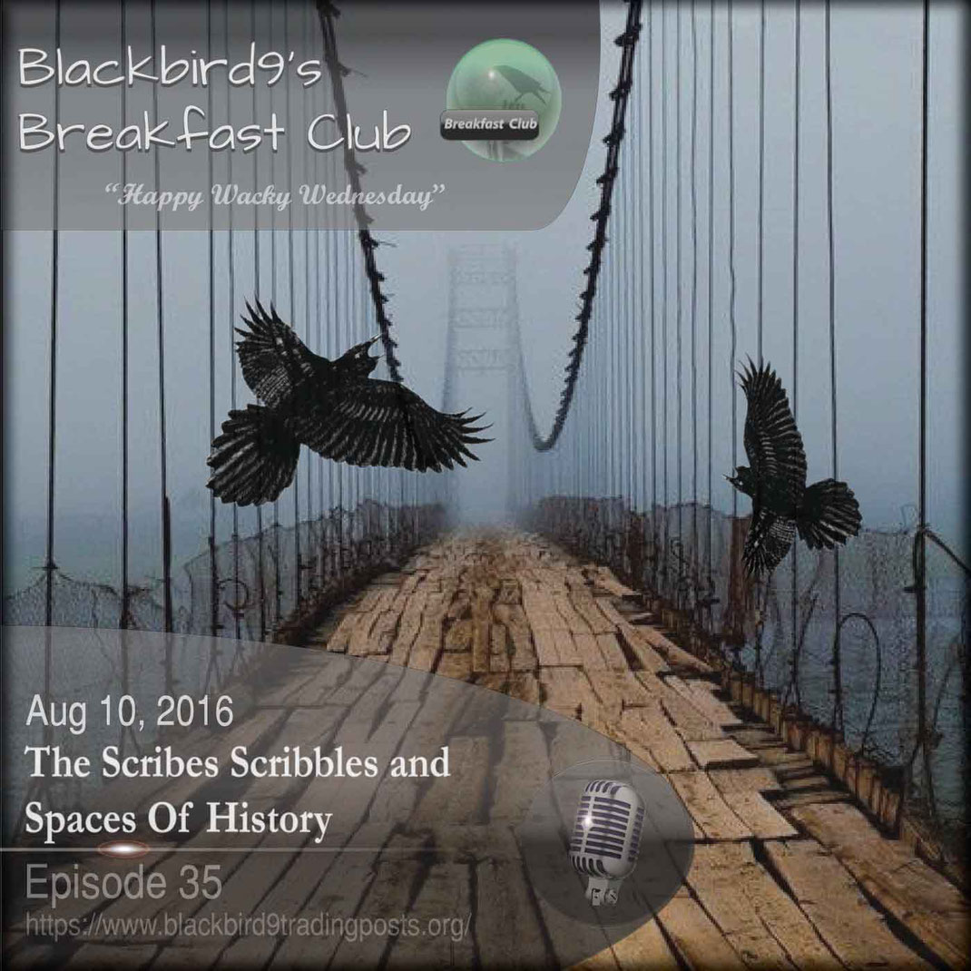 The Scribes Scribbles And Spaces Of History - Blackbird9