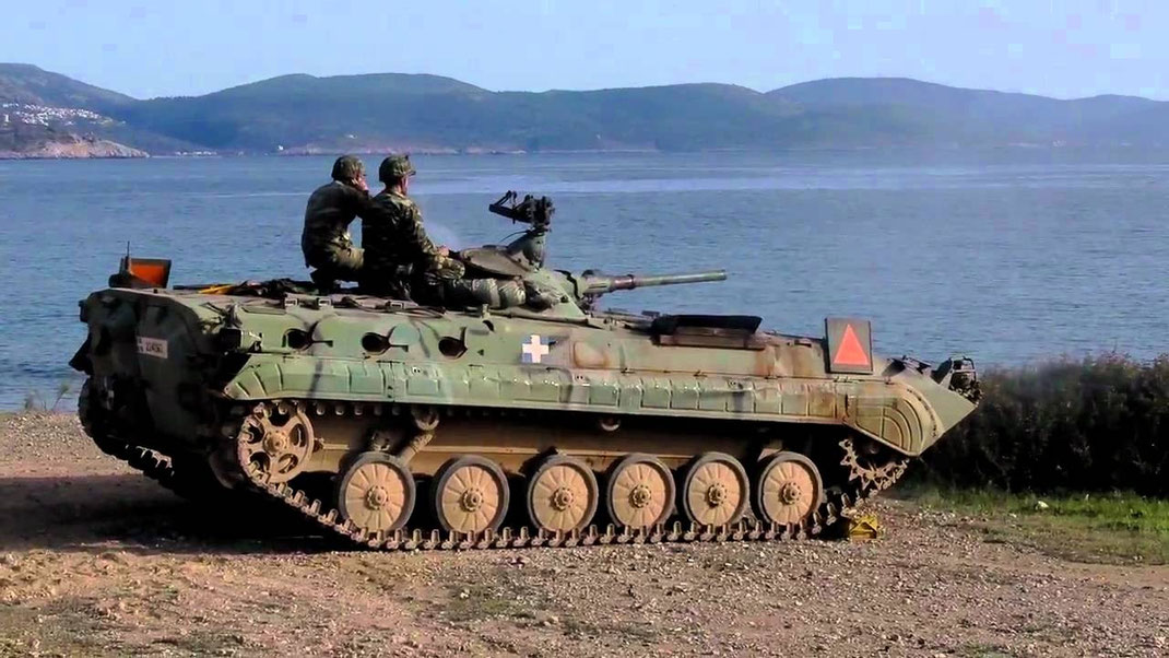 Le profil bas du BMP-1 est un sérieux atout compte tenu de son blindage limité