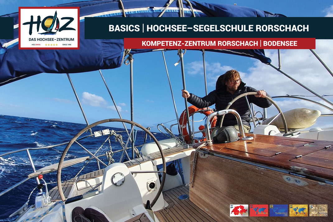 HOZ HOCHSEEZENTRUM INTERNATIONAL | BASICS | HSR Hochsee-Segelschule Rorschach | windsicher segeln lernen | www.hoz.swiss