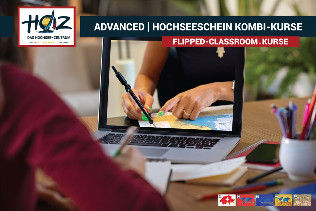 HOZ Hochseezentrum International | Hochseeschein Kombi-Kurse | Flipped Classroom | Hochseeschein Online-Kurse | www.hoz.swiss