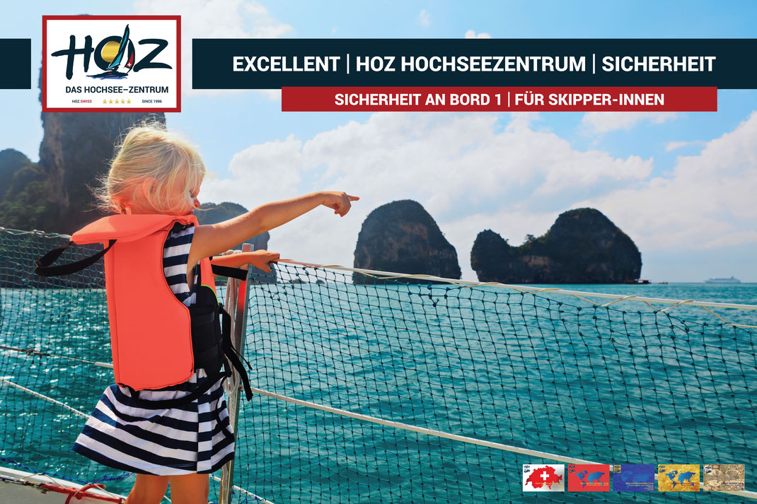 HOZ Hochseezentrum International | Sicherheit an Bord | Segelschein | Motorbootschein | www.hoz.swiss