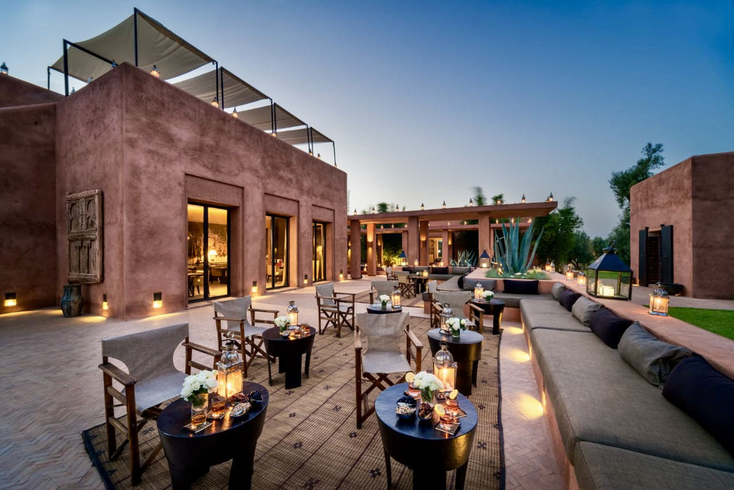 propriété luxe Marrakech pour 40 personnes
