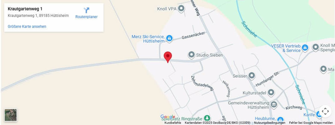 Google Maps Standort
