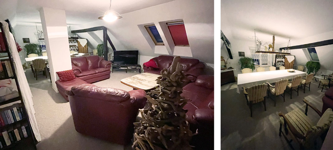 Zusätzliches Wohnzimmer mit weiteren Schlafmöglichkeiten
