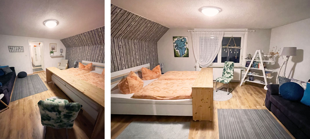 Zusätzliches Zimmer mit zwei Schlafmöglichkeiten