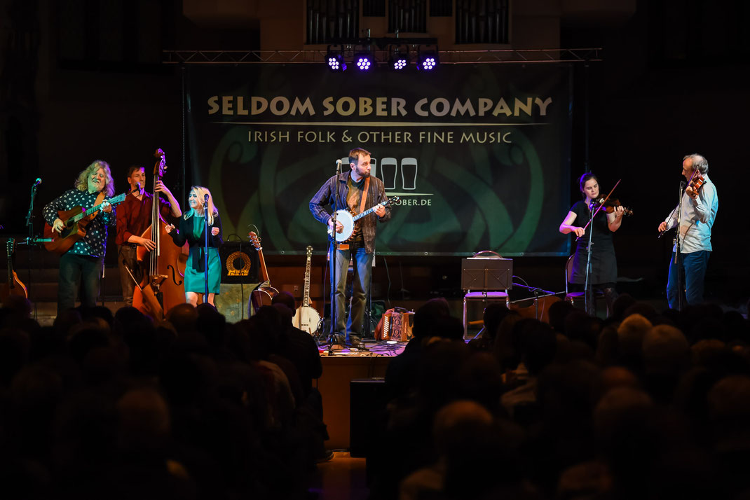 Seldom Sober Company in der Konzerthalle Ulrichskirche, Halle