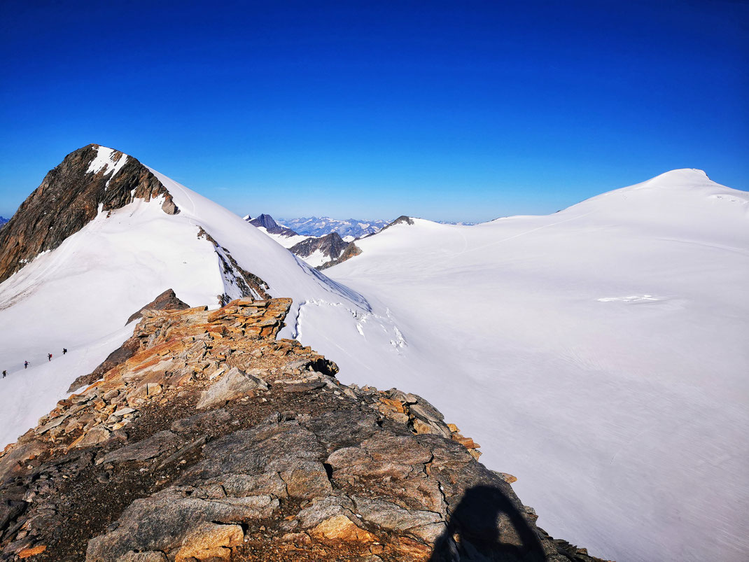 Am Gipfel der Schwarzen Wand