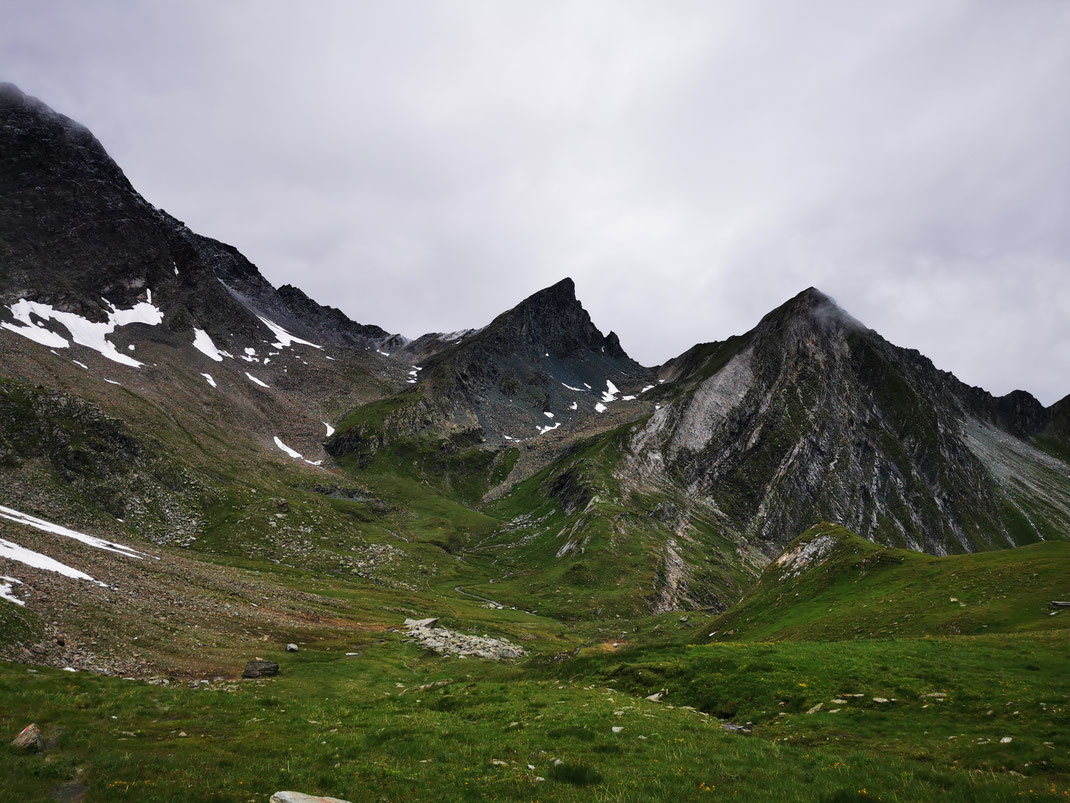 Blick auf die Michaltalscharte