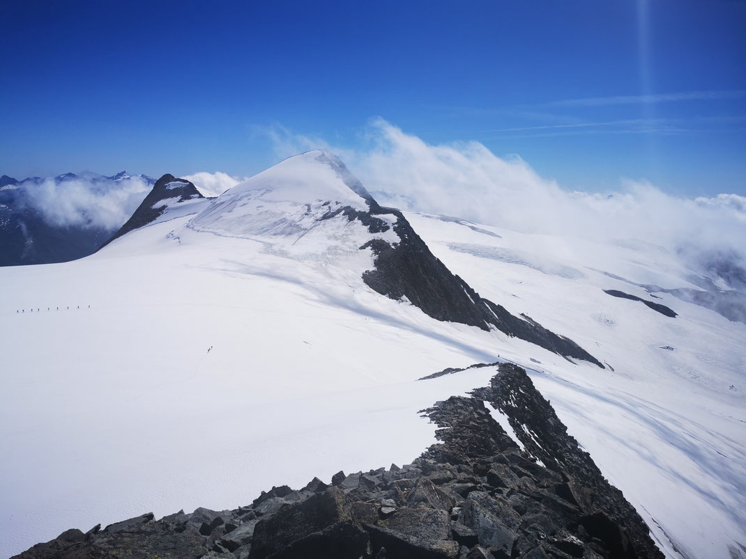 Blick aufs Rainerhorn vom Hohen Aderl