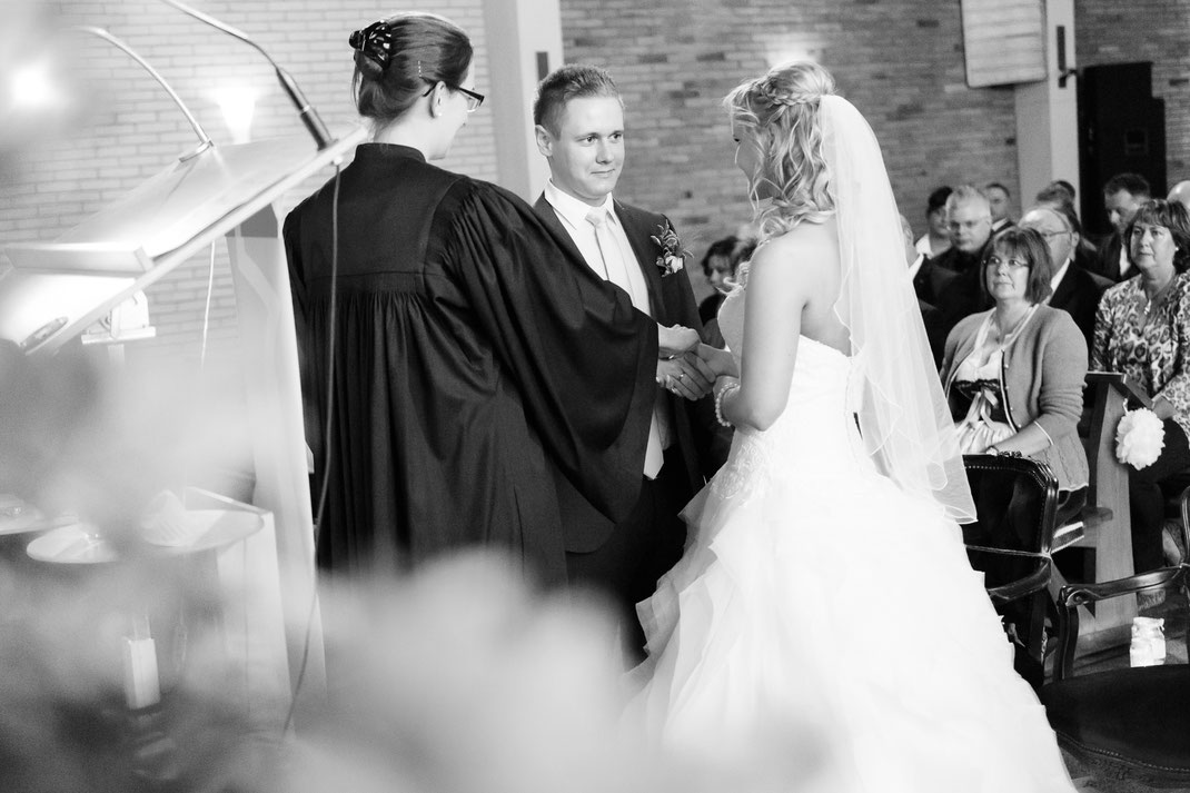 Hochzeitsgottesdienst in der Apo Tackenberg