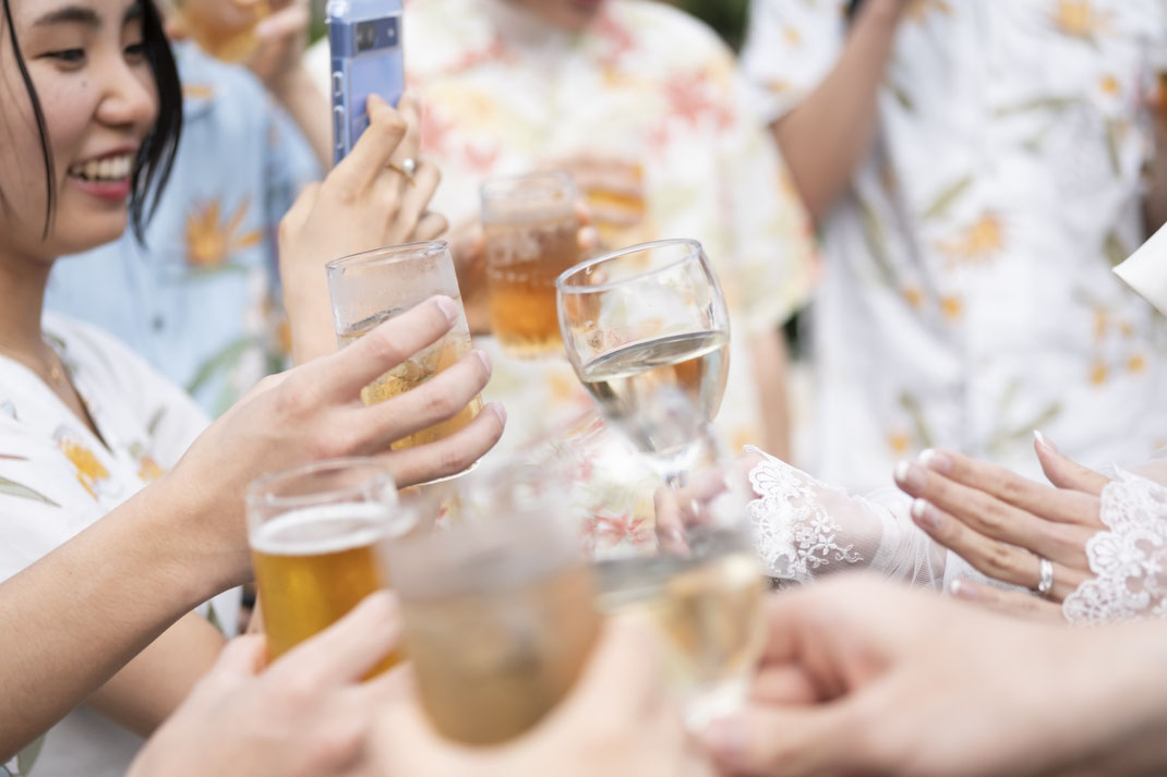 beach ceremony - garden ceremony - garden party