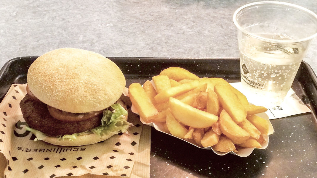 Vegane Burger Swing Kitchen Wien