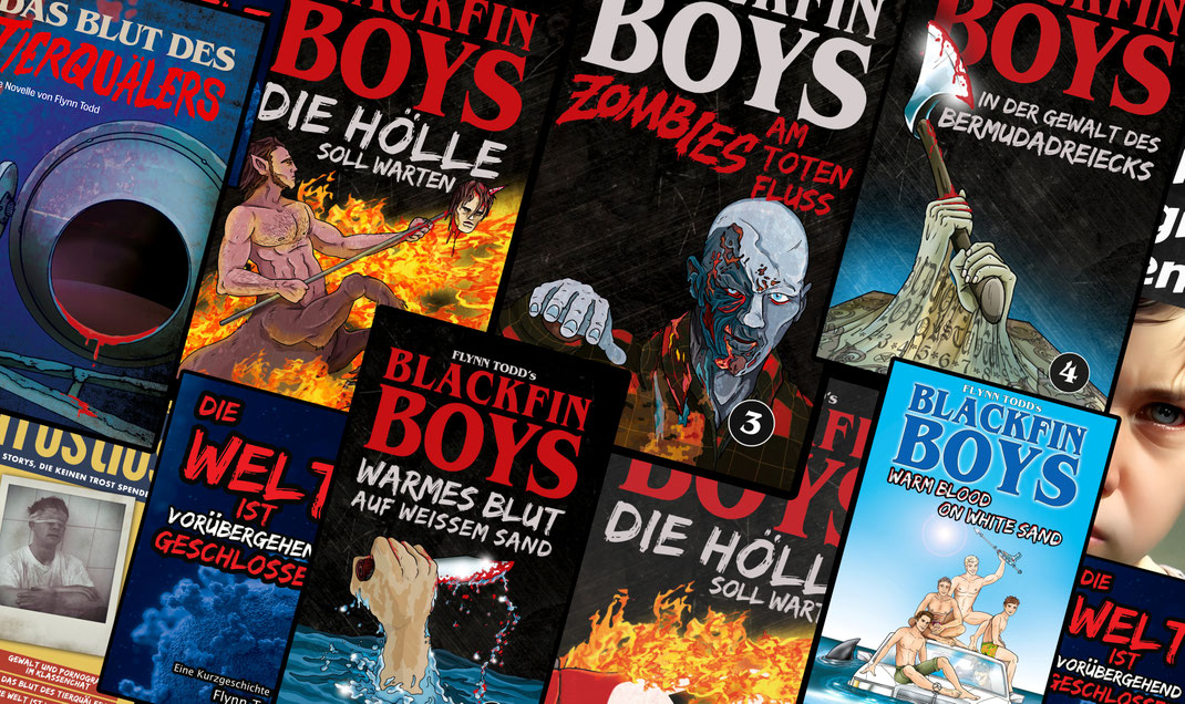 Flynn Todd's Blackfin Boys. Abenteuerbücher für Jungs und Lesemuffel.