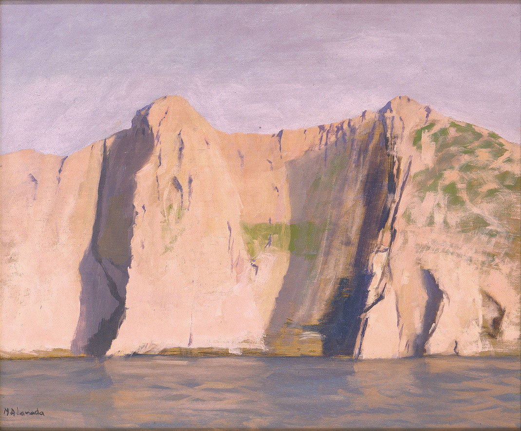 Cabo Torres (Aboño), 1999. Óleo sobre tabla 51 x 62 cm