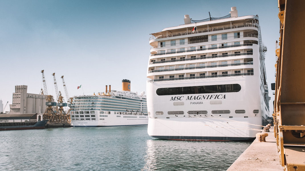 Der Unterschied zwischen Bella und Fantastica Kategorie: Heck Balkonkabinen auf der MSC Magnifica