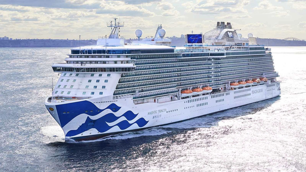 Die Majestic Princess von Princess Cruises (Bild Princess Cruises)