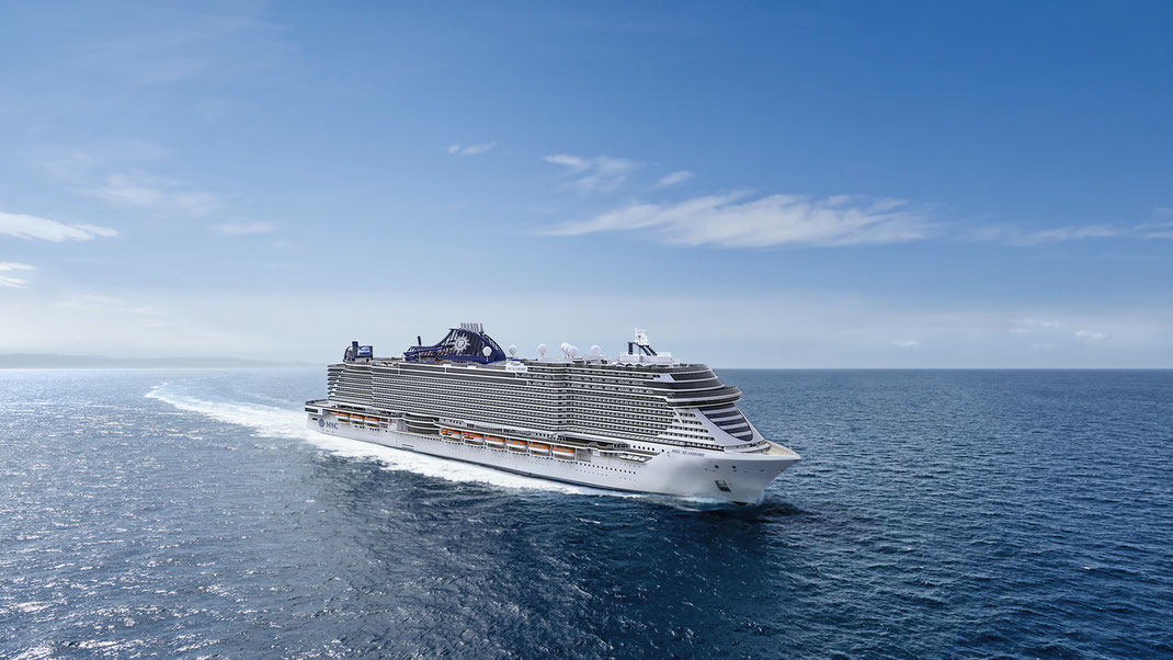 Die MSC Seashore befährt ab Sommer 2021 das Westliche Mittelmeer ab/bis Genua auf einwöchigen Kreuzfahrten