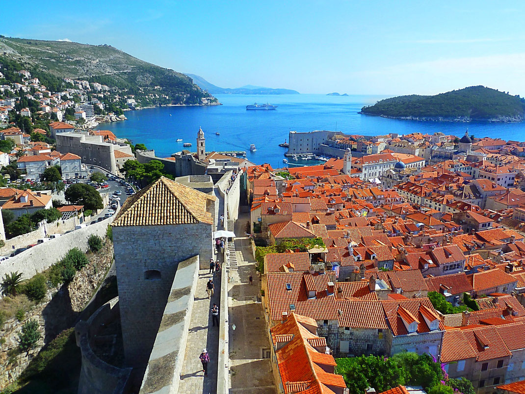 Die Stadtmauer von Dubrovnik