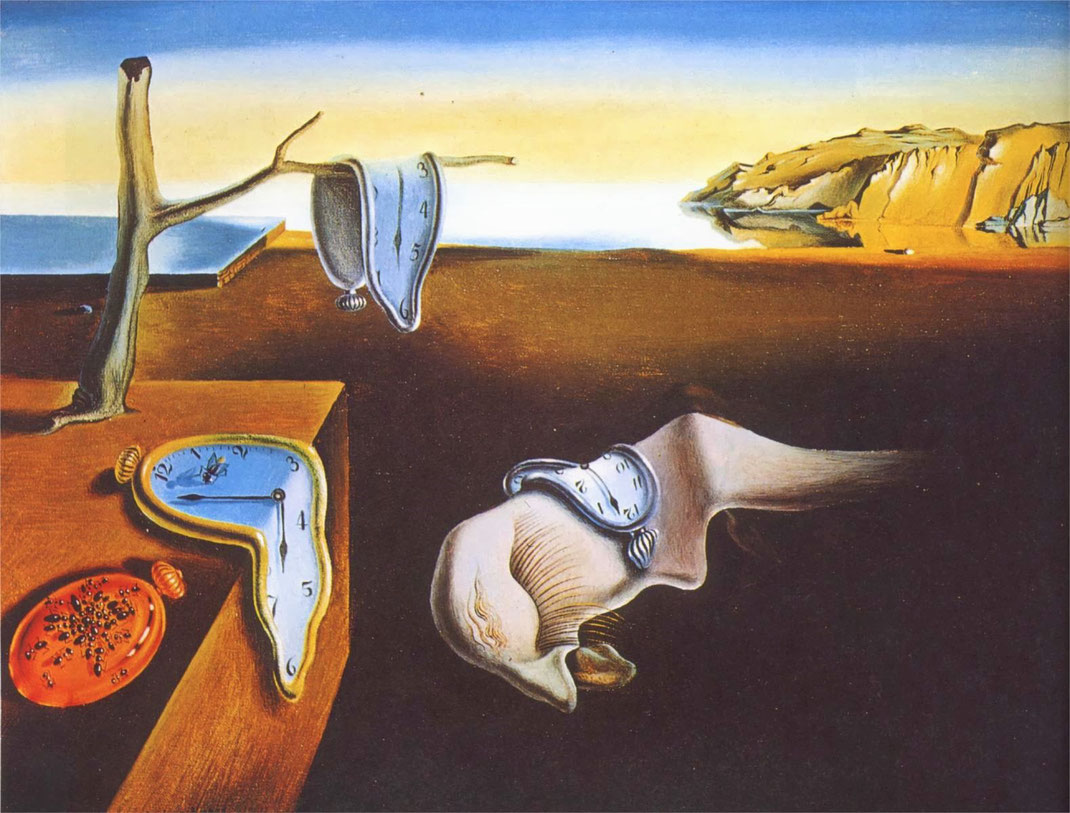 La persistance de la mémoire, S. Dali, 1931