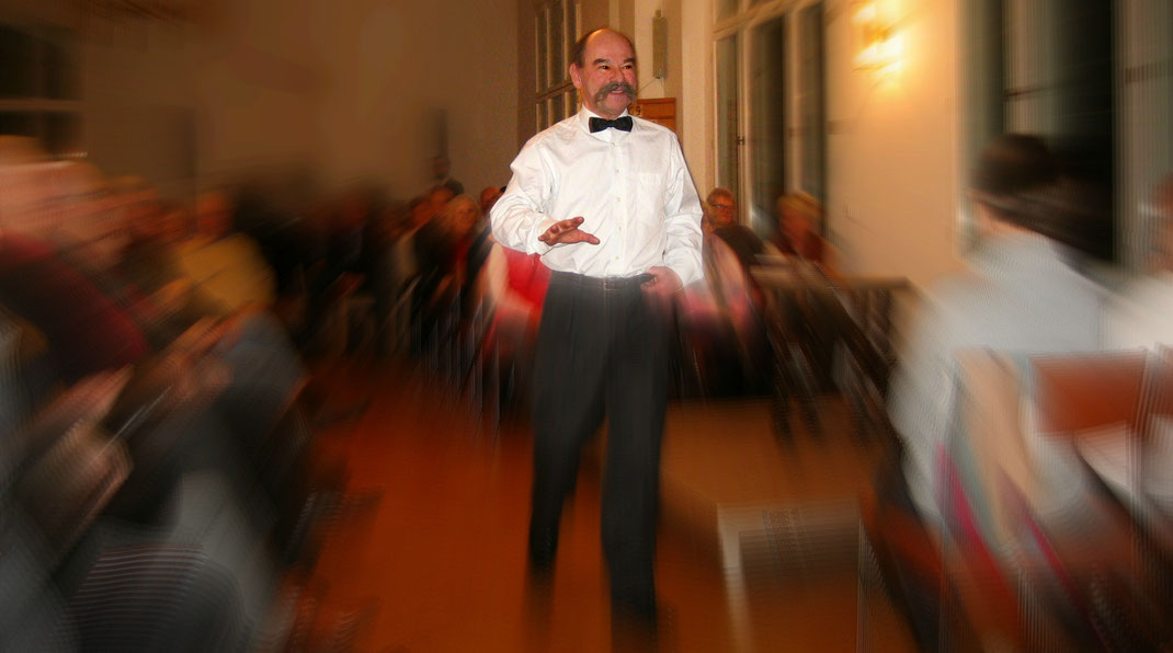 Voll der Fontane - Thomas Kornmann als Theodor Fontane  Foto: BerlinsBeste