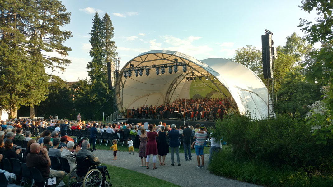 Konzertmuschel, Musikkollegium Winterthur, Open Air, Bühne, Bühne mieten