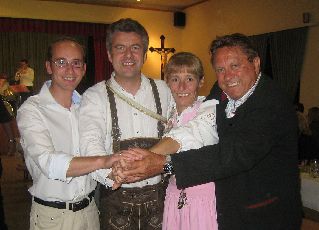 Stadtrat Albrecht Oppitz, Jubilar Ing. Mag. (FH) Markus Wolkerstofer, Michaela Dabsch und Obmann Raimund Boltz