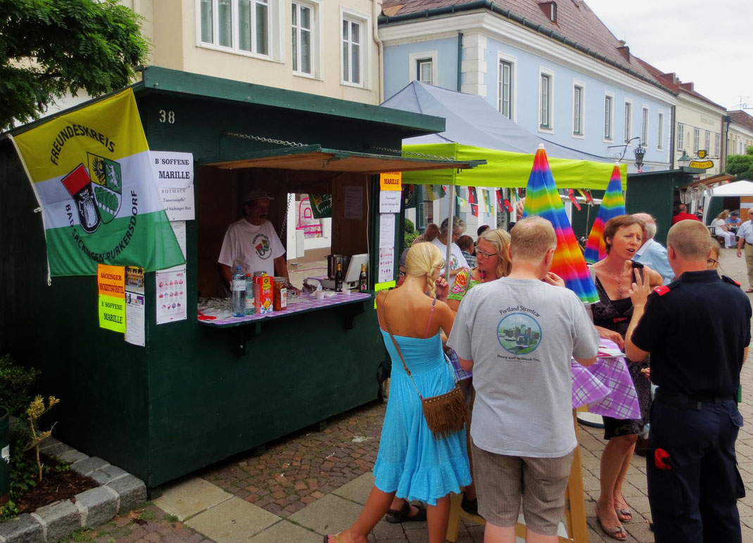 Unser Stand am Purkersdorfer Hauptplatz