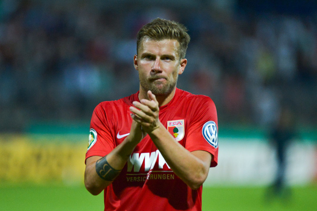 Daniel Baier nach dem Sieg im DFB-Pokal beim SV Elversberg
